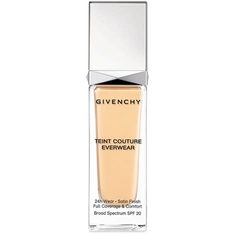 givenchy teint couture foundation porcelain|givenchy teint couture everwear.